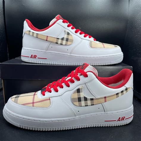 air force ones burberry|nike air force 1 Burberry.